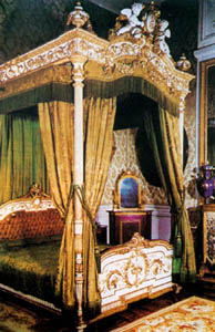 Museo de Camiègne, Camera da letto dell'Imperatrice Eugenia, moglie di Napoleone III°